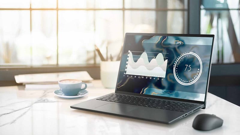 Laptop Dell Vostro được thiết kế với hiệu năng ổn định và giá cả phải chăng